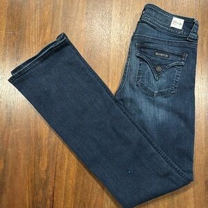 (Hudson) signature mid rise boot cut